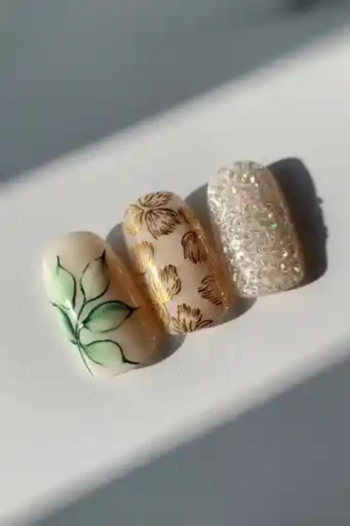 Nature Inspired Nail Art Autumn: Transform Your Nails with Seasonal Beauty 2 Nature Inspired Nail Art Autumn