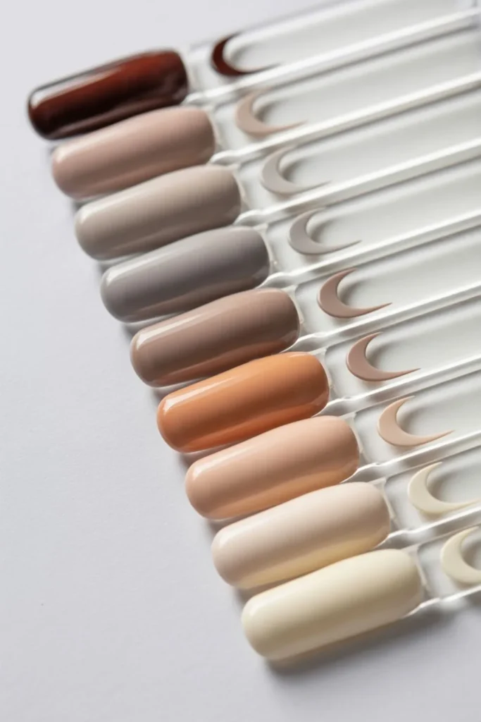 Half Moon Nails Neutral Base: The Ultimate Guide to 2025's Most Elegant Vintage-Inspired Manicure 3 Half Moon Nails Neutral Base