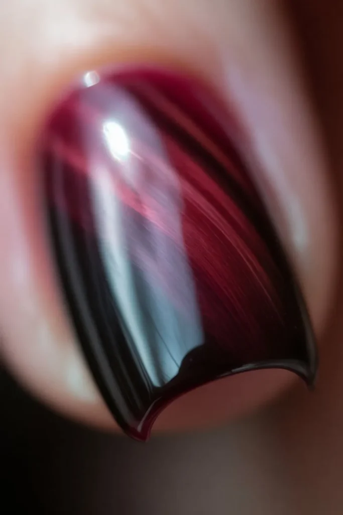Black Cherry Fall Nails: 2025's Most Sophisticated Dark Manicure Trend 2 Black Cherry Fall Nails