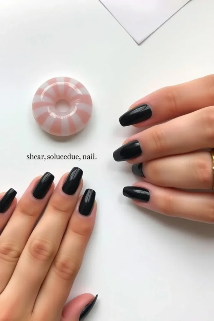 Dark Chrome Nails: The Bold 2025 Trend That's Redefining Metallic Manicures 2 Dark Chrome Nails