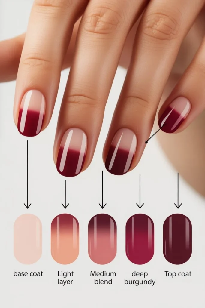 Burgundy Fall Nails 2025: 50+ Trending Wine Red Nail Designs & Ideas 4 Burgundy Fall Nails 2025