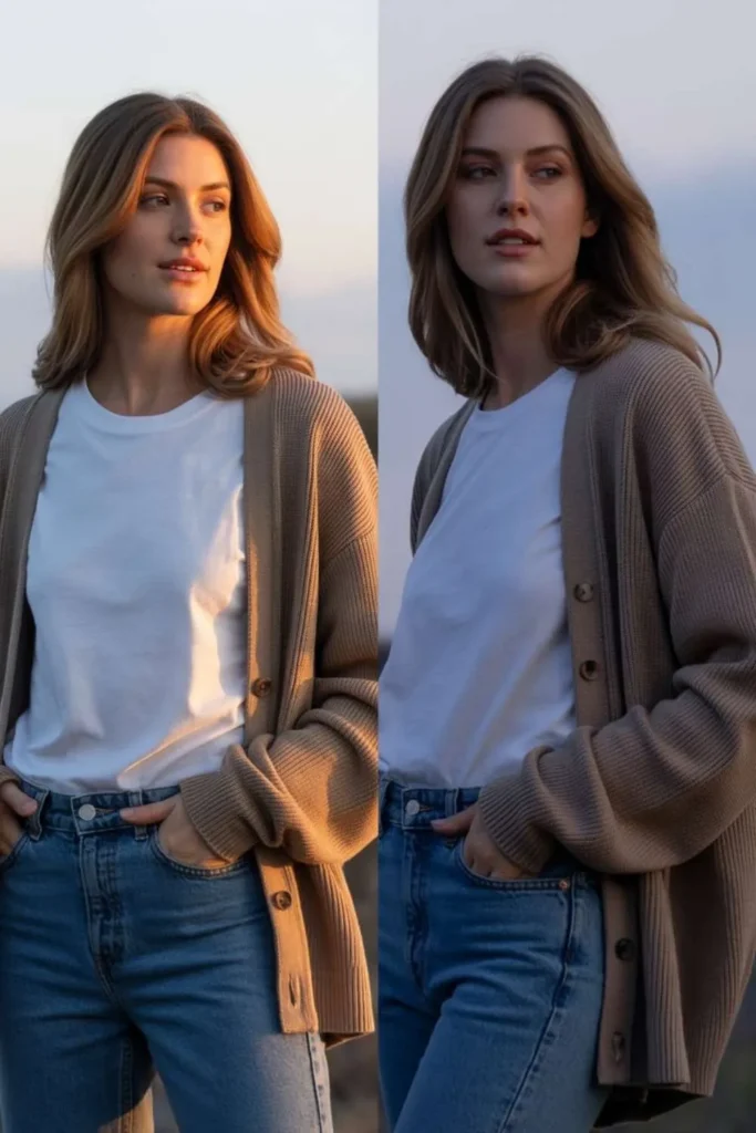 Cardigan Outfit Fall Ideas: 45+ Stylish Ways to Layer in 2025 2 Cardigan Outfit Fall