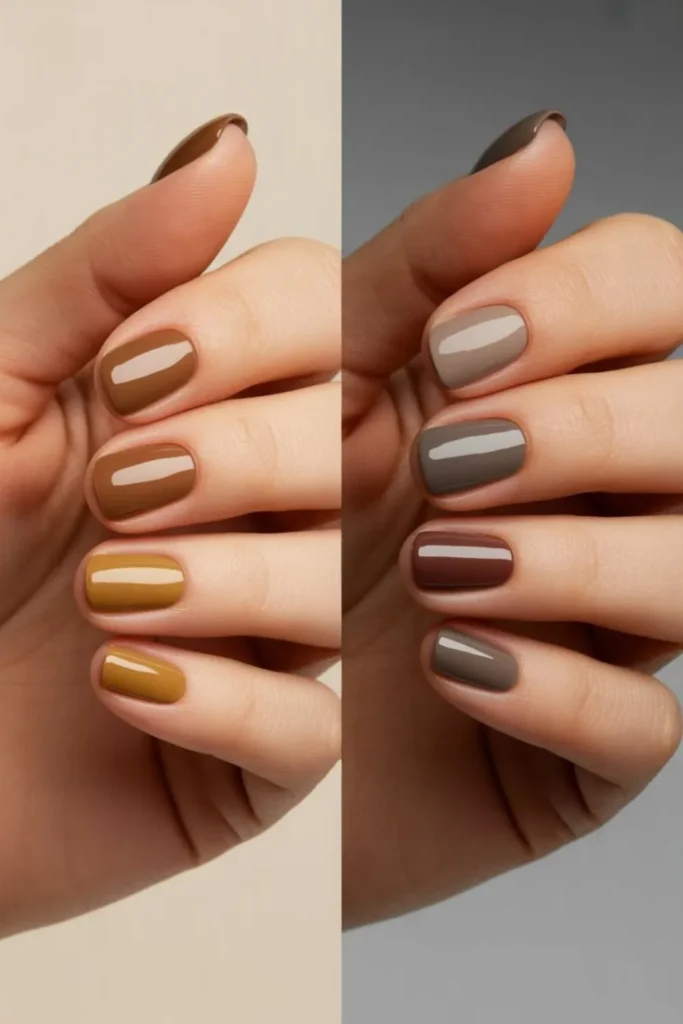 Sepia Nails Autumn: The Ultimate Guide to 2025's Hottest Earth-Tone Manicure Trend 6 Sepia Nails Autumn