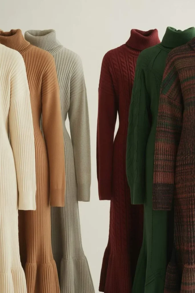Cozy Sweater Dress Outfits: Complete Styling Guide for 2025 5 Cozy Sweater Dress Outfit