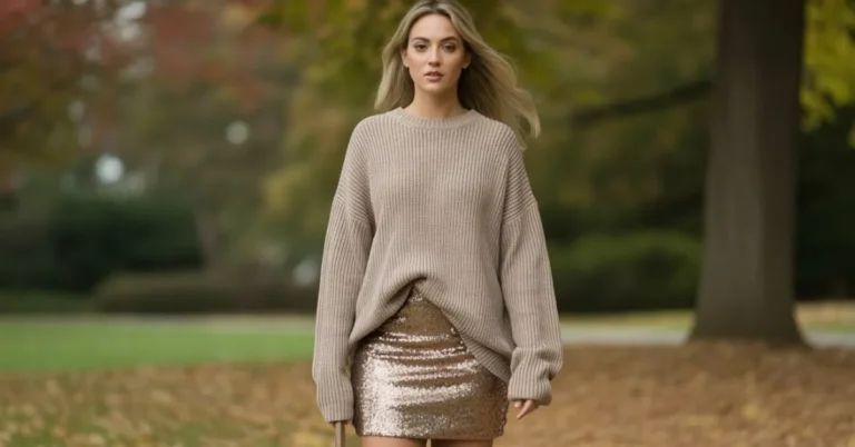 Glitter Accents Fall Outfit