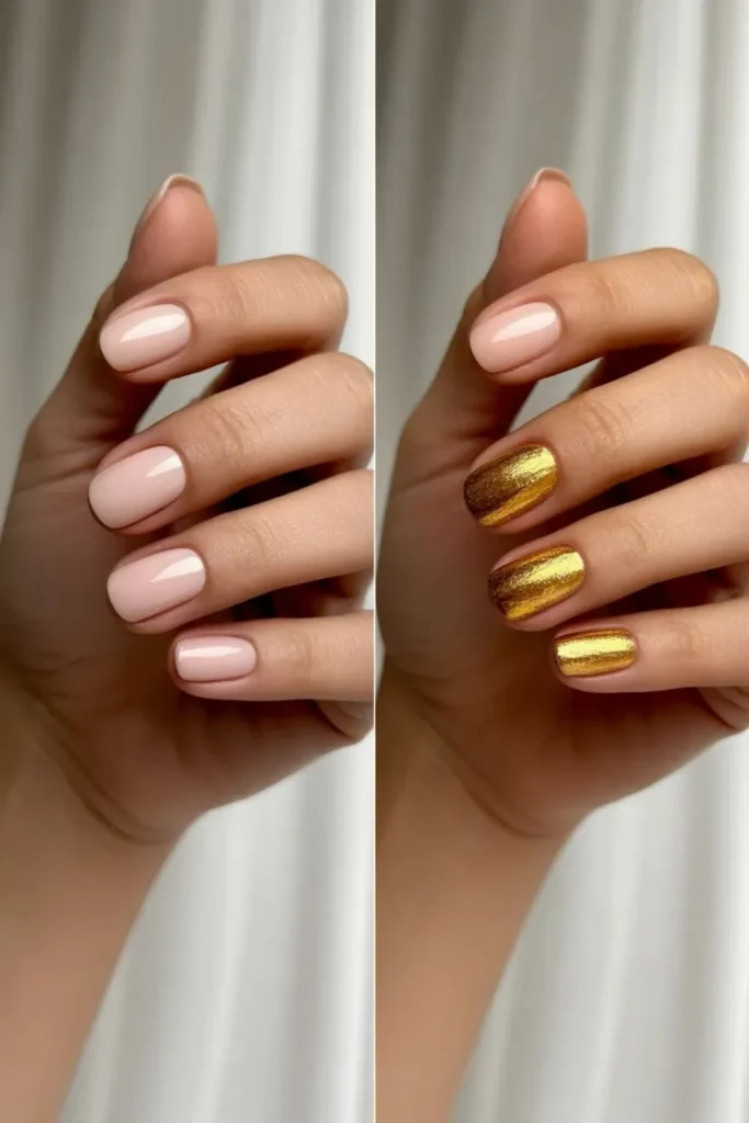 Gold Foil Accent Nails: The Ultimate Guide to Creating Luxurious Manicure Designs in 2025 2 Gold Foil Accent Nails