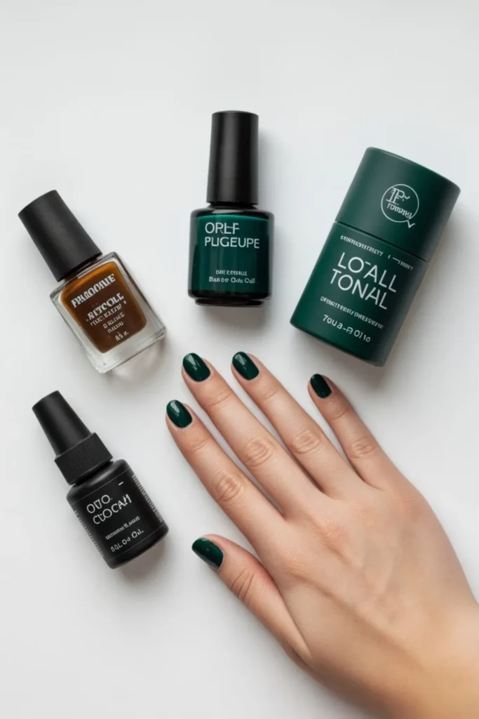 Dark Green Nails: The Complete Guide to 2025's Most Sophisticated Color Trend 5 Dark Green Nails