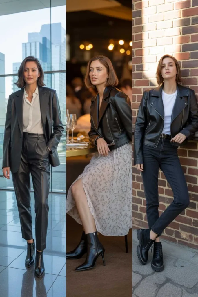 How to Style Leather Jacket with Boots: Ultimate 2025 Guide with 25+ Outfit Ideas 3 How to Style Leather Jacket with Boots