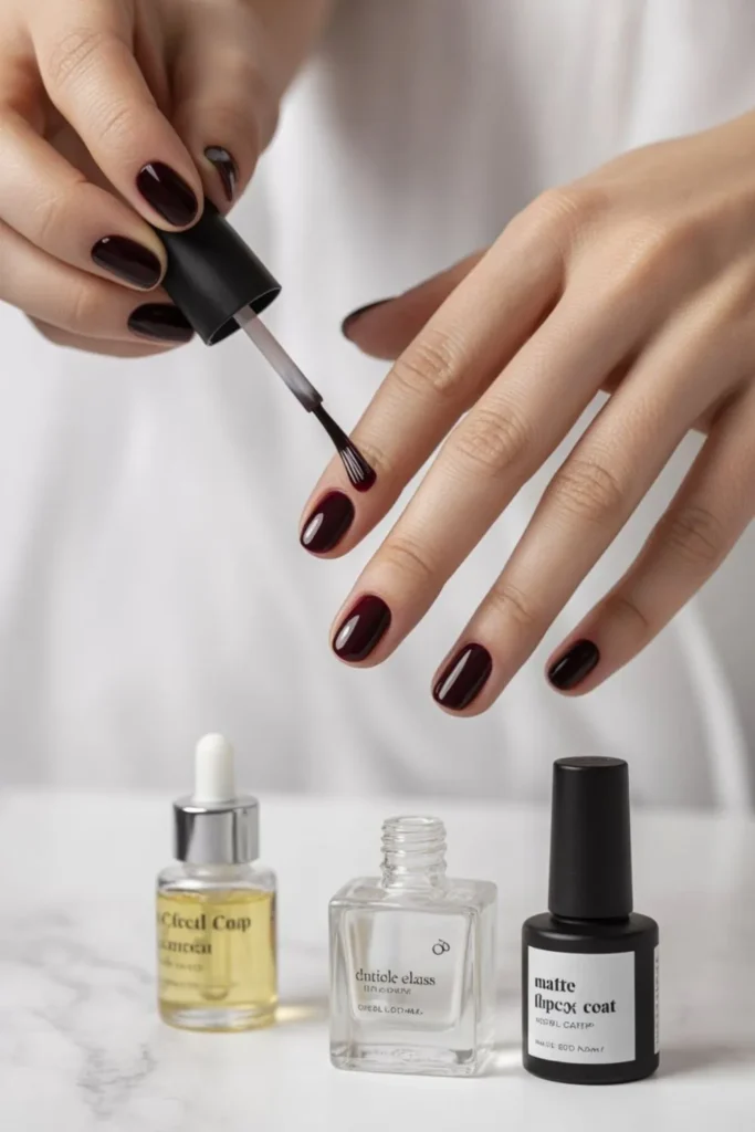 Dark Nail Polish: The Ultimate Guide to 60+ Dramatic Shades Trending in 2025 5 Dark Nail Polish