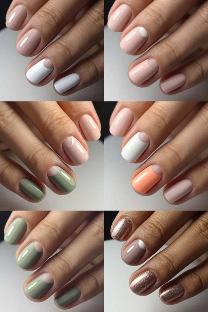 Half Moon Nails Neutral Base: The Ultimate Guide to 2025's Most Elegant Vintage-Inspired Manicure 4 Half Moon Nails Neutral Base