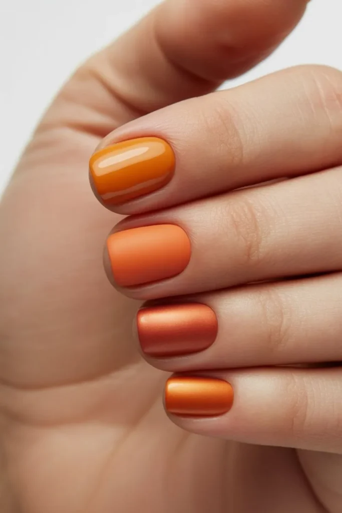 Pumpkin Orange Fall Nails: Your Complete Guide to 2025's Coziest Autumn Manicure Trend 3 Pumpkin Orange Fall Nails
