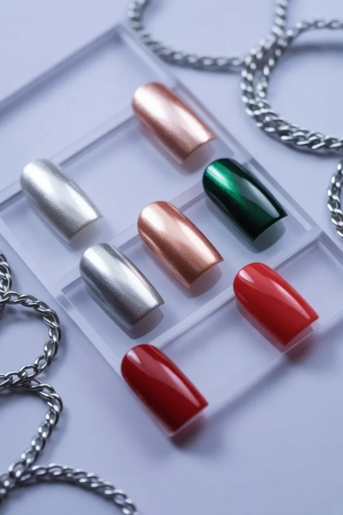Metallic Chrome Nails USA: 2025's Most Luxurious Nail Trend 3 Metallic Chrome Nails USA
