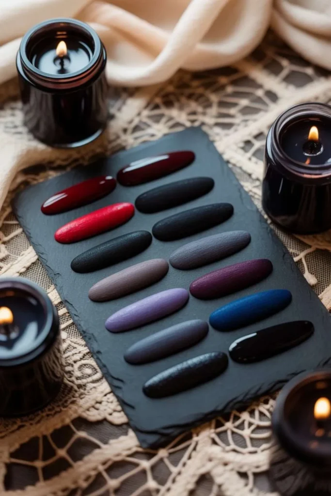 Moody Gothic Nail Shades: Unleash Your Dark Beauty with Dramatic Colors 3 Moody Gothic Nail Shades