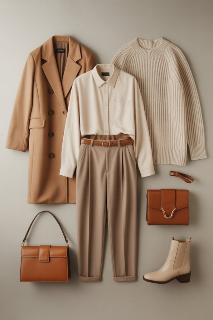 Neutral Outfit Ideas for Autumn: 50+ Effortless Looks That Define 2025 Style 3 Neutral Outfit Ideas for Autumn
