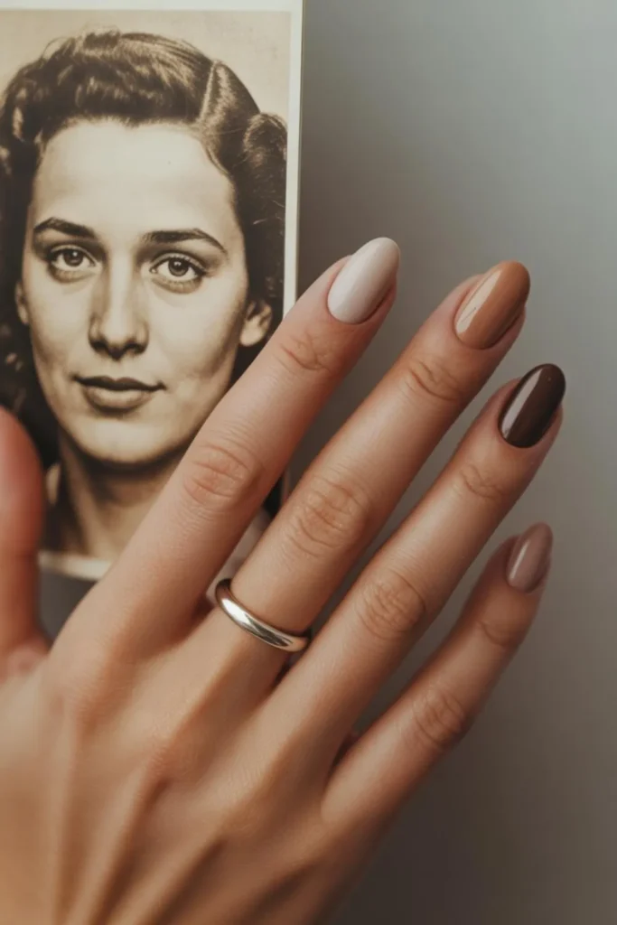 Sepia Nails Autumn: The Ultimate Guide to 2025's Hottest Earth-Tone Manicure Trend 2 Sepia Nails Autumn