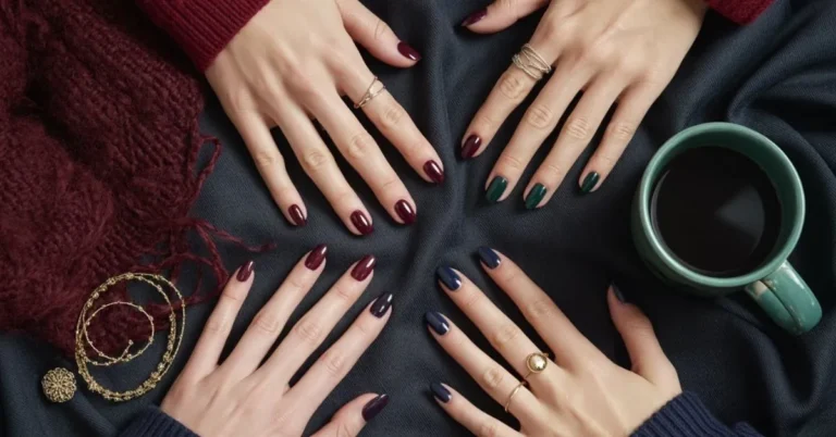 Dark Winter Nails