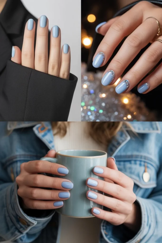Light Blue Winter Nails: The Ultimate Guide to Icy Winter Manicures 4 Light Blue Winter Nails