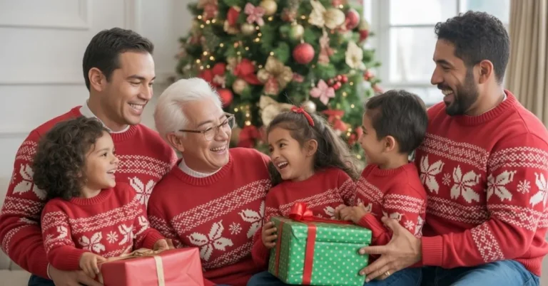 Sueter Navideño Familia