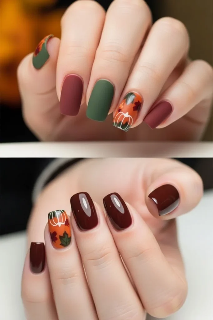 59 Fall Nail Designs You’ll Want to Try This Autumn 9 Fall Nail Designs