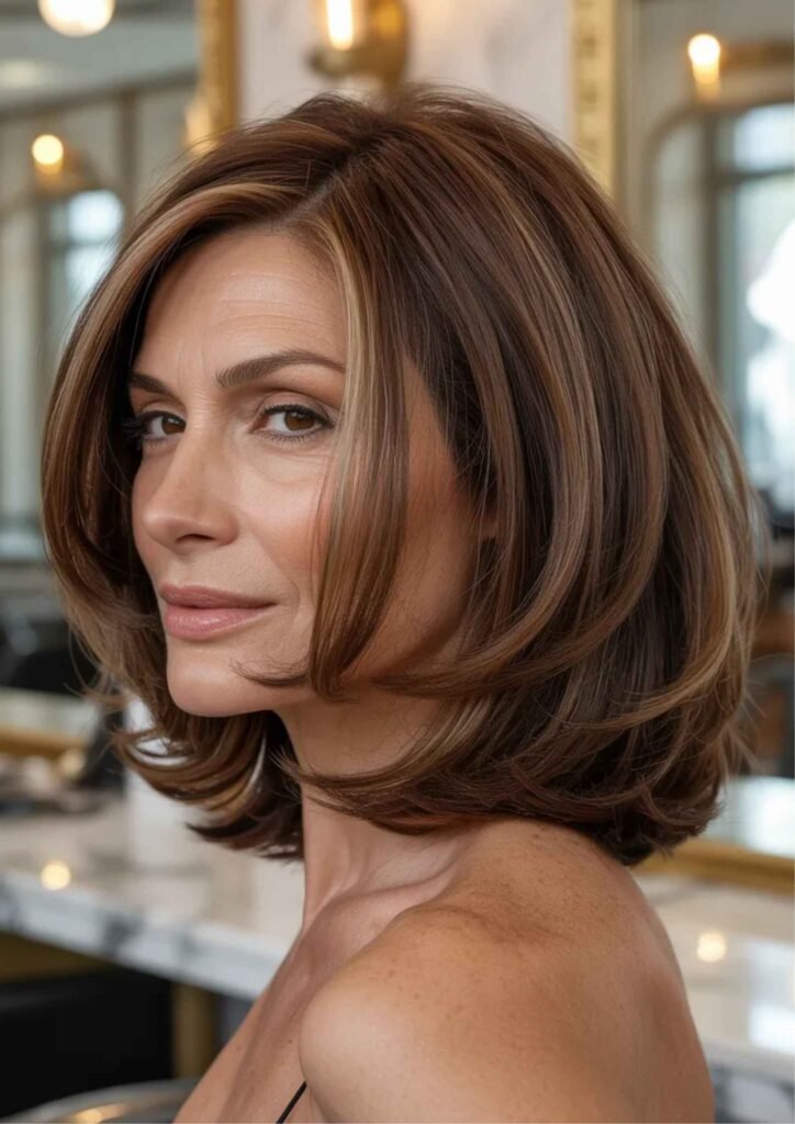 75 Brunette Hairstyle Ideas for Women Over 40 Modern, Chic & AgeDefying Looks 9 Premium Luxury Ideas