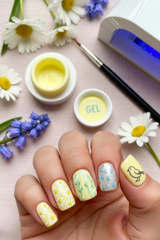 47 At-Home Gel & Simple Salon Nails That Save You Time and Money 11 At-Home Gel & Simple Salon Nails