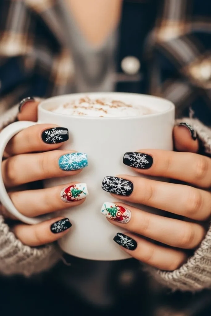 49 Winter Nails for Everyday Outfits That Go With Everything 2 Winter Nails for Everyday Outfits